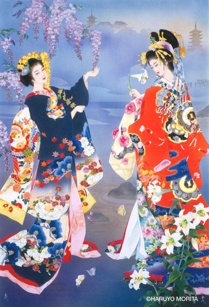 森田春代 ポストカード5枚セット 壱