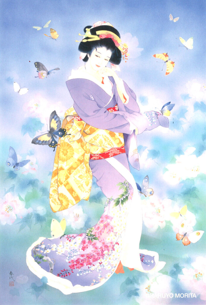 森田春代 ポストカード5枚セット 弐