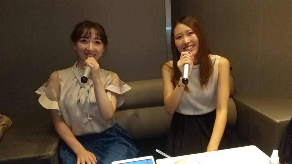 堂坂さんと、デュエット特訓中です!